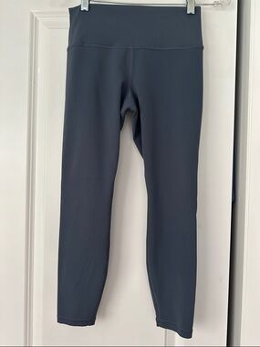 Athleta Transcend Leggings in Granite Blue